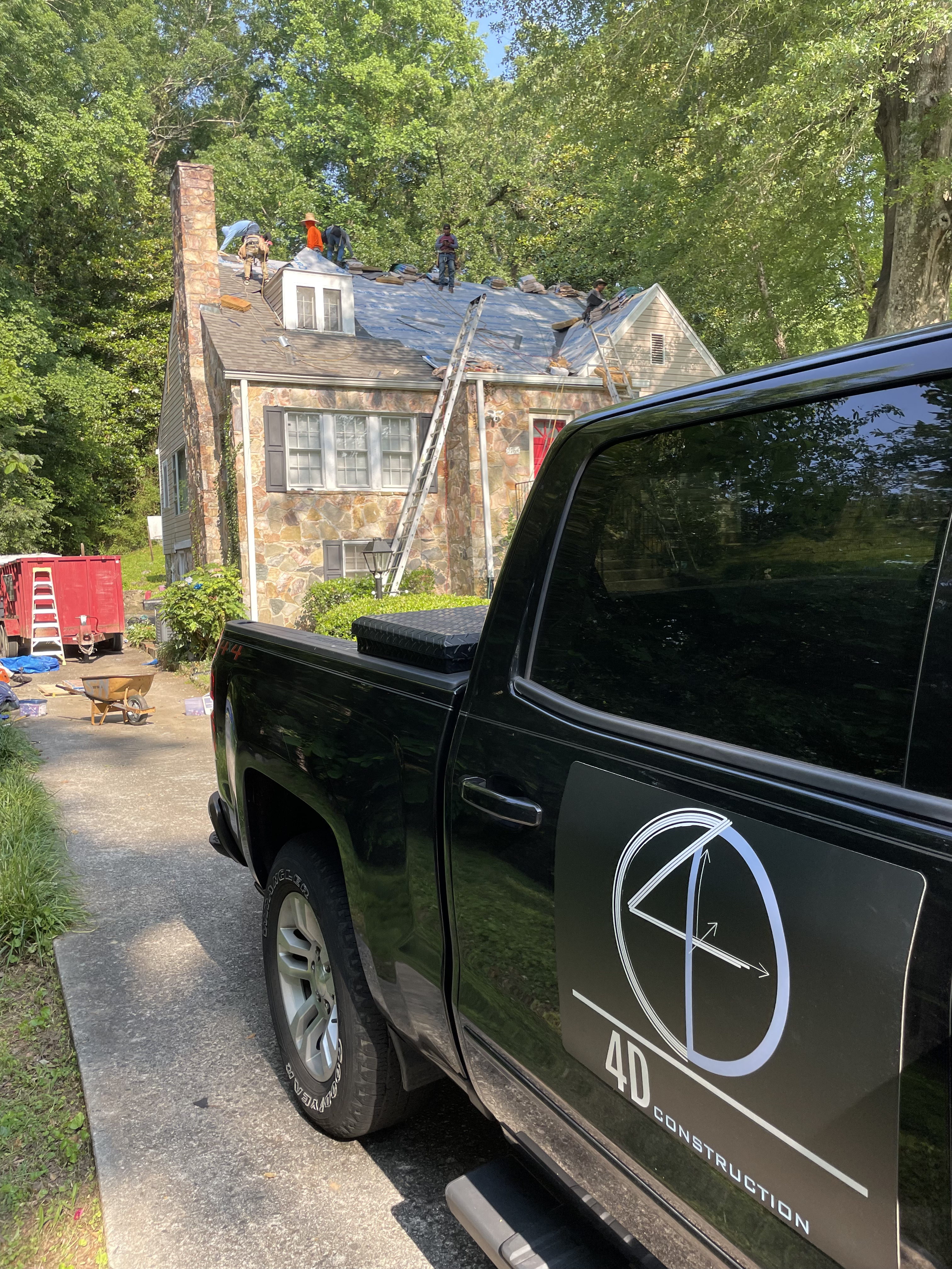 Residential roofing repair and replacement by 4D Construction